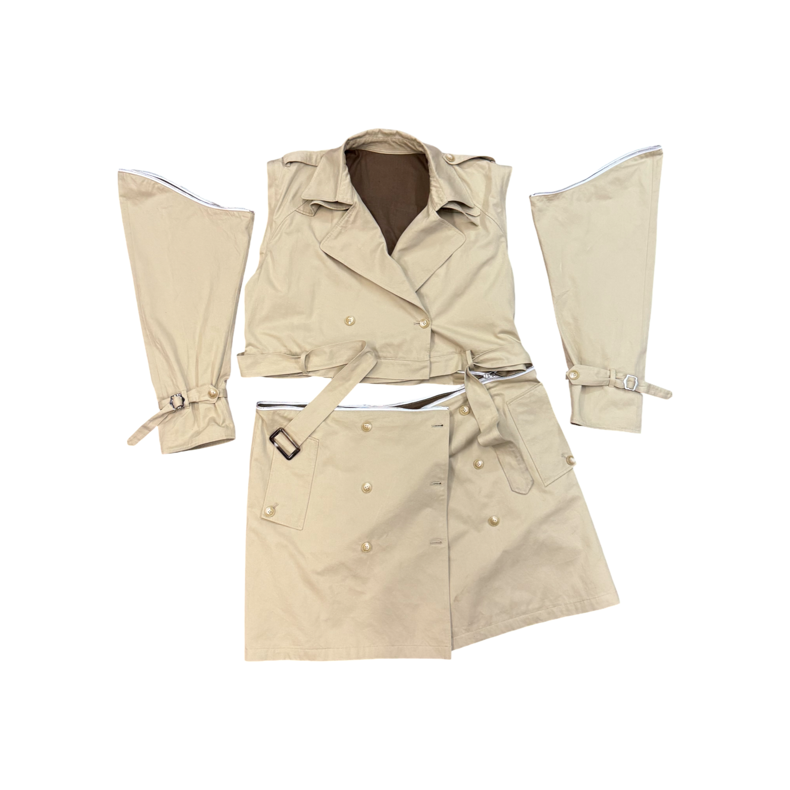 TDR™ 002 |3-1 CONVERTIBLE TRENCH COAT