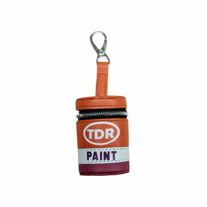 TDR™ MINI LEATHER PAINT CAN KEYCHAINS