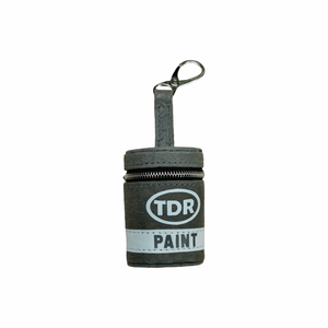 TDR™ MINI LEATHER PAINT CAN KEYCHAINS