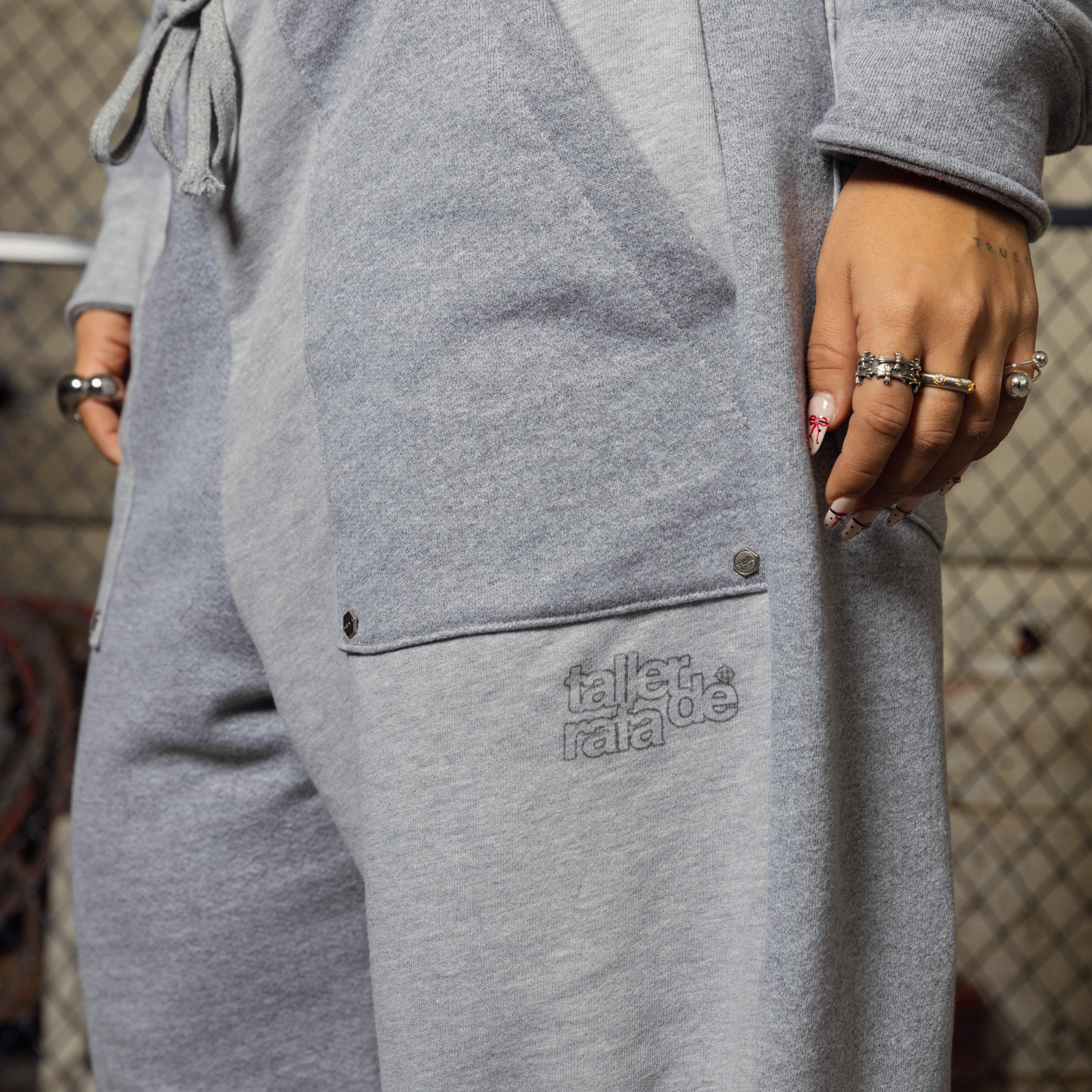 TDR™  GREY SWEATSUIT PANT